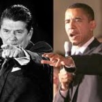 Reagan Obama Pointing