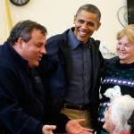 President Barack Obama and Governor Chris Christie