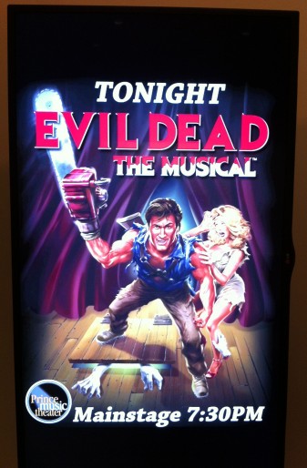 Evil Dead - The Musical Poster