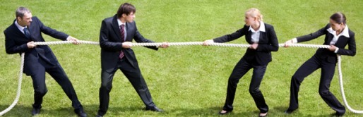 Business Tug of War