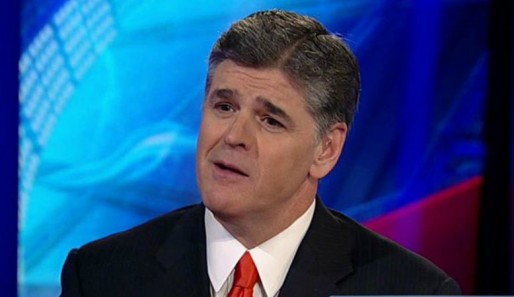 Sean Hannity On Set