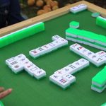 Mahjong Table and Tiles