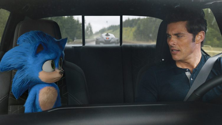 Sonic the Hedgehog Movie Shot